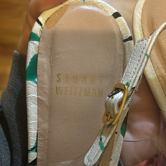 Stuart Weitzman Paint Splatter Heels - Picture 5 of 10